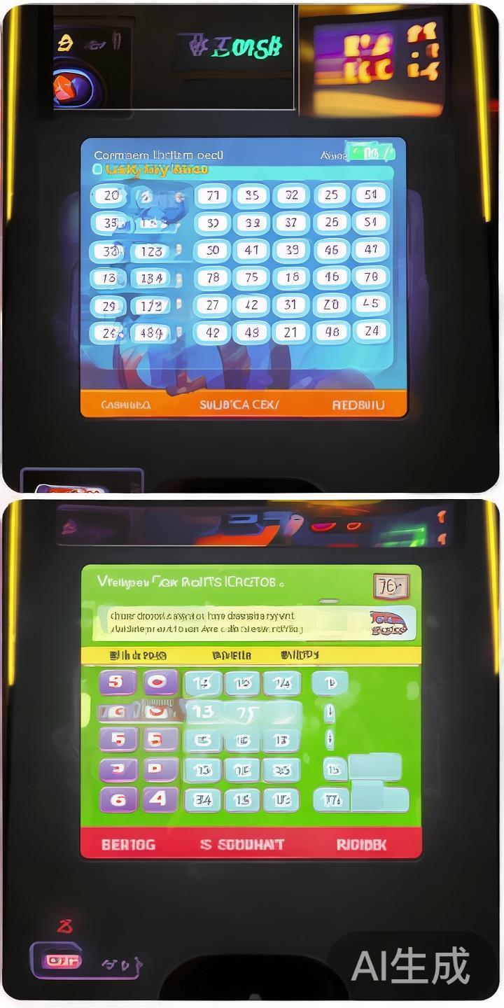 在选好彩票后，您可以手动选择号码或使用机选功能。确